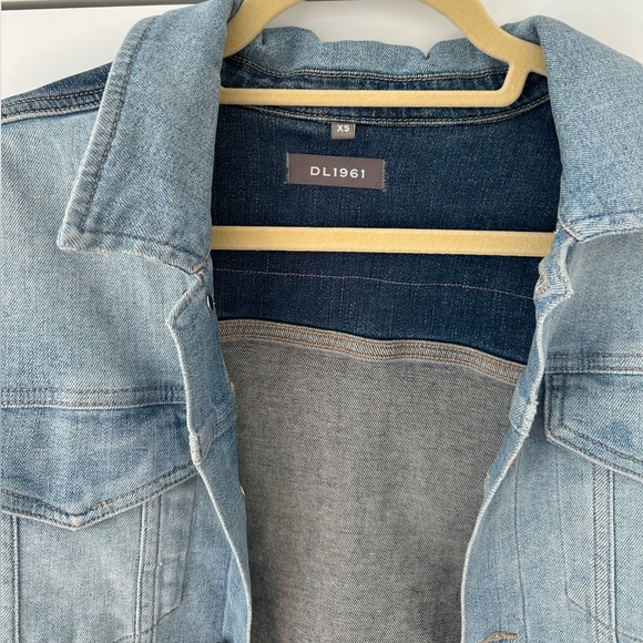 DL1961 jean jacket with Destiny’s Child patch size xs - Picture 5 of 5
